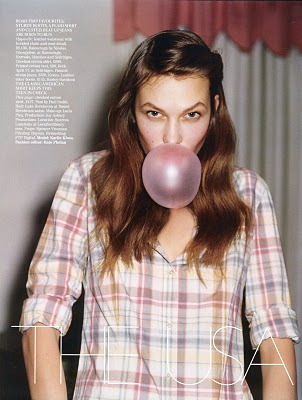 Born in the USA; Karlie Kloss in Vogue UK