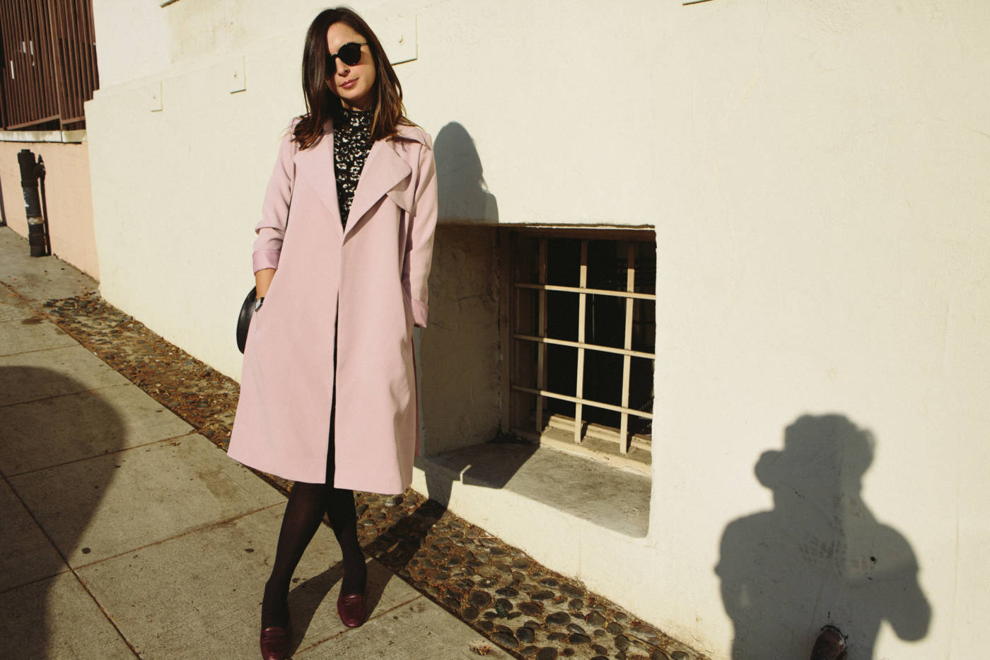 I Believe In Pink Trench Coats